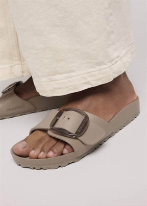 Madrid Big Buckle EVA sandal Gray Taupe Birkenstock 